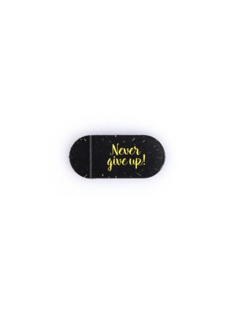 Funsy Laptop Camera Cover | Never Give Up - Image 1